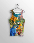 All Over Printed Parrots Shirts H393