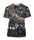 3D All Over Print Mongolia Warrior Hoodie