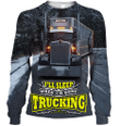 3D All Over Print Trucker Shirt