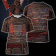 3D All Over Printed Samurai Armor Tops For Men