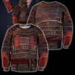 3D All Over Printed Samurai Armor Tops For Men