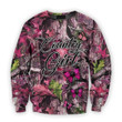 All Over Printed Camo Butterflies Hoodie
