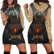 All Over Print Alchemy Ancient Hoodie Dress