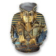 3D all over printed king tutankhamun