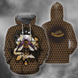 3D All Over Bumble Bee Hoodie