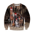 3D All Over Printed Christmas Family Farm Shirt
