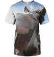 3D All Over Print Funny Donkey Shirt