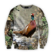 All Over Printed Pheasant Hunting Camo Shirts