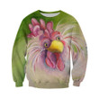 3D All Over Printed Chicken Art Shirts and Shorts 1