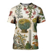 3D All Over Printed Flower cactus Shirts