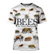All Over Printed The Bees