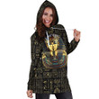 All Over Printed Egyptian Hoodie Dress