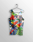All Over Printed Parrots Shirts H405