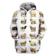 3D All Over Print Sheep Hoodie