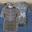 3D All Over Printed Royal Goose Shirts