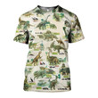 3D All Over Printed Dinosaurs Colleciton Shirts and Shorts