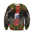 3D All Over Printed Turkey Christmas Shirts and Shorts