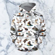 3D All Over Printed Duck Shirts
