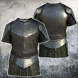 3D All Over Printed Knight Medieval Armor Tops