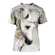 3D All Over Printed Horse Art Shirts and Shorts