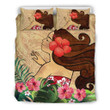 Girl And Hibiscus Bedding Set - AH - A0