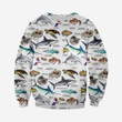 3D All Over Printed Marine Animals of the Caribbean Ocean Shirts And Shorts
