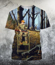 Hunting Deer Art 3D All Over Printed Shirts