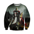 3D All Over Printed Knights Templar Shirts and Shorts