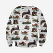 3D All Over Printed Otters Of The World Shirts and Shorts