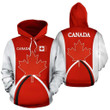 Canada Hoodie Maple Leaf - Sports Style TH5