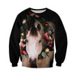 3D All Over Printed Horse Christmas Shirts and Shorts