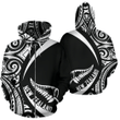 New Zealand Maori Pattern Hoodie - Circle Style J1