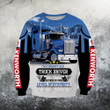3D All Over Printed Truck Driver Hoodie