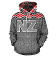 New Zealand Maori Over - Hoodie - BN09