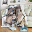 Cute Koala Bear Premium Blanket A5