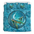 Blue Ocean Turtle Bedding Set - AH - A0