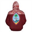 Guam All Over Hoodie - Polynesian Red Version - BN09
