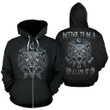 Viking Wolf Of Odin Zip-Up Hoodie A7