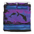 Dolphin Hawaiian Bedding Set - AH