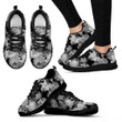 Black and White Women's Sneakers
