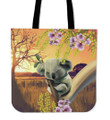 Australia Tote Bags - Koala and Mimosa H5