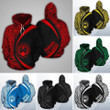Mariana Islands Polynesian Hoodie - Circle Style