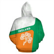 Ireland Celtic Shamrock Hoodie PL