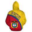Colombia Hoodie Wave Flag Color