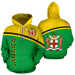 Jamaica All Over Hoodie - Curve Version - BN04