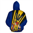 Barbados Hoodie Coat of Arms PL073