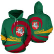 Lithuania Hoodie Coat Of Arms Roll Into My Heart 02