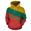 Lithuania Coat Of Arms Hoodie - Flag
