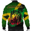 Jamaica - Jamaican Lion Men's Bomber Jacket A7