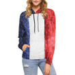 FRANCE FLAG ALL OVER PRINT Hoodie NNK 1305